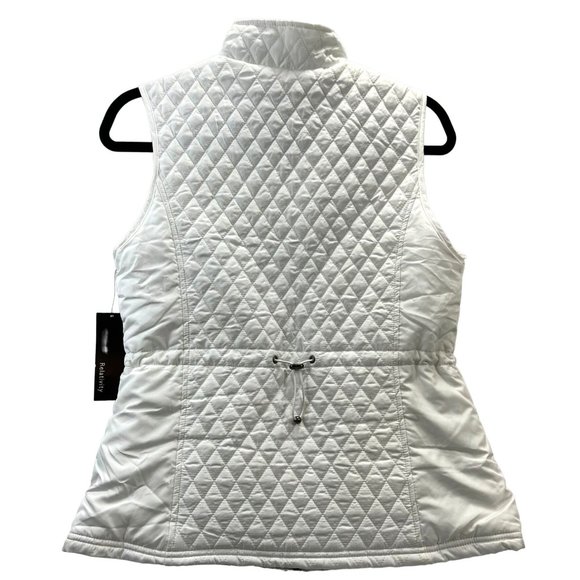 RELATIVITY OUTWEAR, Women VEST, sleeveLESS, SIZE S, COLOR WHITE - Picture 2 of 11